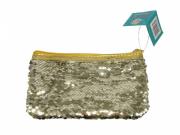 Opakowanie Piórnik cekinowy złoty