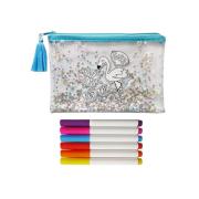 Opakowanie Piórnik do kolorowania z flamastrami kaktusy