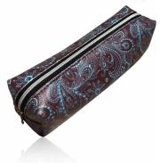 Opakowanie Piórnik prostokątny Turkus/brąz