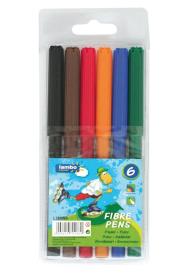 Opakowanie Pisaki 6 kolorów LAMBO