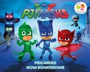 Okładka książki PJ Masks - Nowi bohaterowie .Wsród przyjaciół
