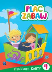 Okładka książki Plac zabaw. Karty pracy. Pięciolatek. Część 4
Wychowanie przedszkolne