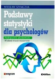 Okładka książki Podstawy statystyki dla psychologów