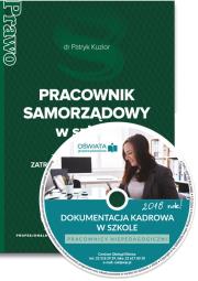 Pracownik samorządowy w szkole - zatrudnianie, wynagradzanie, czas pracy. Autor: Kuzior Patryk. Dadada.pl Okładka książki Pracownik samorządowy w szkole - zatrudnianie, wynagradzanie, czas pracy