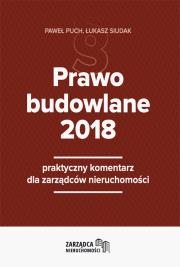 Okładka książki Prawo budowlane 2018
