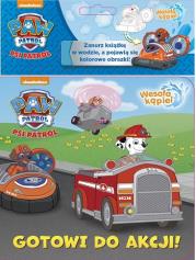 Okładka książki Psi Patrol. Wesoła Kąpiel . Gotowi do akcji! 18+