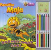 Pszczółka Maja. Barwny świat łąki. Autor: Opracowanie zbiorowe. Dadada.pl Okładka książki Pszczółka Maja. Barwny świat łąki
