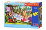 Opakowanie Puzzle 120 Alice in Wonderland CASTOR