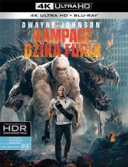 Rampage. Dzika furia (2 Blu-ray) 4K. Autor: praca zbiorowa. Dadada.pl Okładka książki Rampage. Dzika furia (2 Blu-ray) 4K