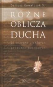 Różne oblicza Ducha. 15 rozpraw o ważnych sprawach duchowych. Autor: Dariusz Kowalczyk SJ. Dadada.pl Okładka książki Różne oblicza Ducha. 15 rozpraw o ważnych sprawach duchowych