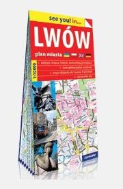 Okładka książki See you! in... Lwów 1:10 000 plan miasta