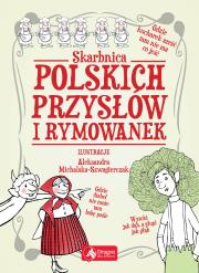 Okładka książki Skarbnica polskich przysłów i rymowanek