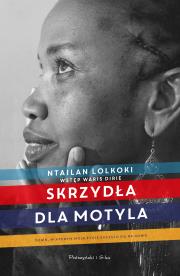 Skrzydła dla motyla. Autor: Ntailan Lolkoki. Dadada.pl Okładka książki Skrzydła dla motyla