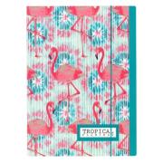 Opakowanie Teczka z gumką A4 Tropical flamingo 5 sztuk