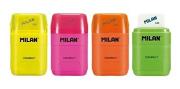 Opakowanie Temperówko-gumka Compakt Fluo blister MILAN