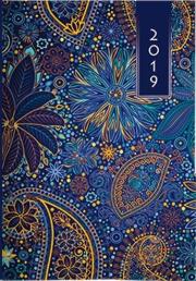 Opakowanie Terminarz 2019 A5 Kolorowy - kwiaty
