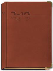 Opakowanie Terminarz 2019 A5 Lux - złocony brązowy