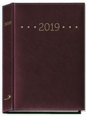 Opakowanie Terminarz 2019 A5 Madrid - bordowy
