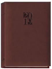 Opakowanie Terminarz 2019 A5 Print - bordowy