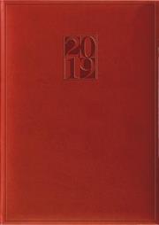 Opakowanie Terminarz 2019 A5 Print - czerwony