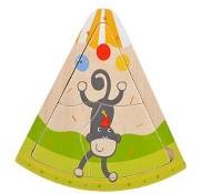 Opakowanie Układanka drewniana cyrk małpka