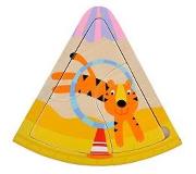 Opakowanie Układanka drewniana cyrk tygrys