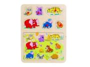 Opakowanie Układanka drewniana dżungla