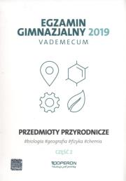 Okładka książki Vademecum 2019 GIM Przedmioty przyrod. cz.2 OPERON