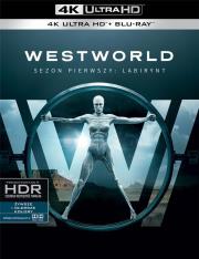 Westworld. Sezon 1 (6 Blu-Ray) 4K. Autor: Jonathan Nolan. Dadada.pl Okładka książki Westworld. Sezon 1 (6 Blu-Ray) 4K