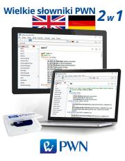 Wielkie słowniki PWN – 2w1: Wielki multimedialny słownik angielsko-polski polsko-angielski PWN-Oxford oraz Wielki multimedialny słownik niemiecko-polski polsko-niemiecki PWN. Autor:   Praca zbiorowa. Dadada.pl Okładka książki Wielkie słowniki PWN – 2w1: Wielki multimedialny słownik angielsko-polski polsko-angielski PWN-Oxford oraz Wielki multimedialny słownik niemiecko-polski polsko-niemiecki PWN