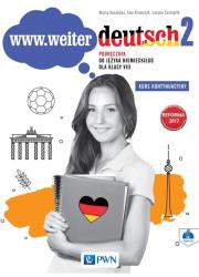 www.weiter.deutsch 2 Podręcznik do języka niemieckiego dla klasy 8 + CD. Autor: Kozubska Marta, Krawczyk Ewa, Zastąpiło Lucyna. Dadada.pl Okładka książki www.weiter.deutsch 2 Podręcznik do języka niemieckiego dla klasy 8 + CD