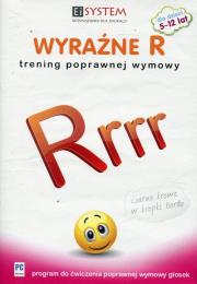 Wyraźne R trening poprawnej wymowy. Autor:   Praca zbiorowa. Dadada.pl Okładka książki Wyraźne R trening poprawnej wymowy