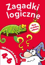 Okładka książki Zagadki logiczne dla klas 4-6