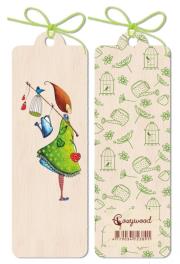 Okładka książki Zakładka drewniana Włóczykij