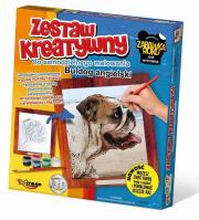 Opakowanie Zestaw Kreatywny do malowania - Buldog Angielski