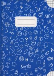 Opakowanie Zeszyt A5 Eco Blue w kratkę 60 kartek 10 sztuk