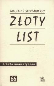 Okładka książki Złoty list