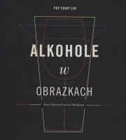 ALKOHOLE W OBRAZKACH. Autor: BEN GIBSON, PATRICK MULLIGAN. Dadada.pl Okładka książki ALKOHOLE W OBRAZKACH