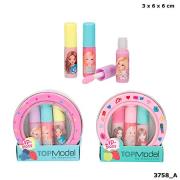 BŁYSZCZYKI W METALOWYM PUDEŁKU TOP MODEL RÓŻOWY 3758A. Wydawca: PLUS-Z. Dadada.pl Opakowanie BŁYSZCZYKI W METALOWYM PUDEŁKU TOP MODEL RÓŻOWY 3758A