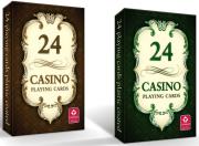 Opakowanie CASINO - karty do gry 24 karty Cartamundi