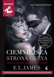 Ciemniejsza strona Greya - Audiobook. Autor: E. L. James. Dadada.pl Okładka książki Ciemniejsza strona Greya - Audiobook