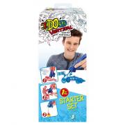 Opakowanie Długopis 3D vertical zestaw startowy - niebieski (IDO5837)