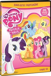 DVD MY LITTLE PONY PRZYJAŹŃ TO MAGIA CZĘŚĆ 13. Wydawca: HASBRO Studios. Dadada.pl Opakowanie DVD MY LITTLE PONY PRZYJAŹŃ TO MAGIA CZĘŚĆ 13