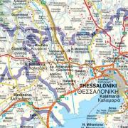 Okładka książki GRECJA MAPA 1:500 000