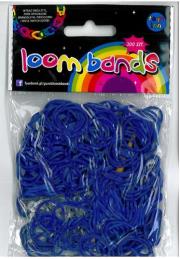 Opakowanie GUMKI LOOM BANDS 300 SZT GRANATOWE 