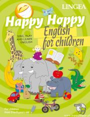 Okładka książki Happy Hoppy. Gry i zabawy z angielskim LINGEA
