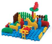 Opakowanie KLOCKI WAFFLE KONSTRUKCYJNE 31 MINI FARMA