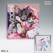 KOLOROWANKA KITTY Z NAKLEJKAMI 6671A. Wydawca: PLUS-Z. Dadada.pl Opakowanie KOLOROWANKA KITTY Z NAKLEJKAMI 6671A