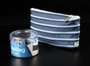 Opakowanie KOSMETYCZKA Z TAŚMY SUWAKOWEJ ZIPBAG NIEBIESKA