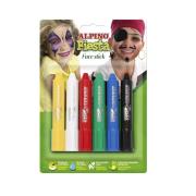 Opakowanie KREDKI DO TWARZY 6 KOLORÓW DL000014